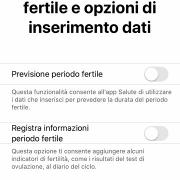 Con iOS 13 l’app Salute guarderà alle donne: controllerà ciclo mestruale e fertilità