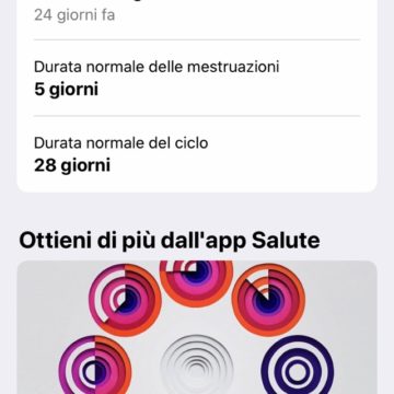 Con iOS 13 l’app Salute guarderà alle donne: controllerà ciclo mestruale e fertilità