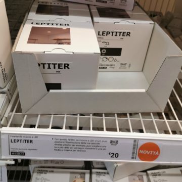 Ikea Leptiter è il nuovo faretto da incasso Zigbee compatibile Alexa e Homekit