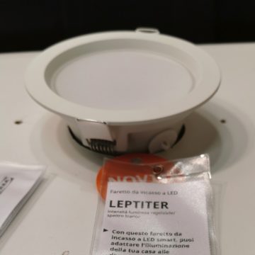 Ikea Leptiter è il nuovo faretto da incasso Zigbee compatibile Alexa e Homekit