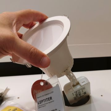 Ikea Leptiter è il nuovo faretto da incasso Zigbee compatibile Alexa e Homekit