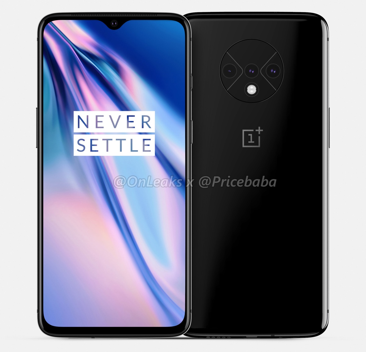 OnePlus 7T nei render sfoggia notch e tripla fotocamera OnePlus 7T nei render sfoggia notch e tripla fotocamera