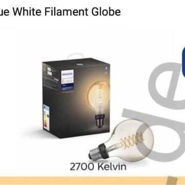 Lampade a filamento Hue Philips in arrivo a Settembre: compatibili Bluetooth, Homekit, Alexa e Google