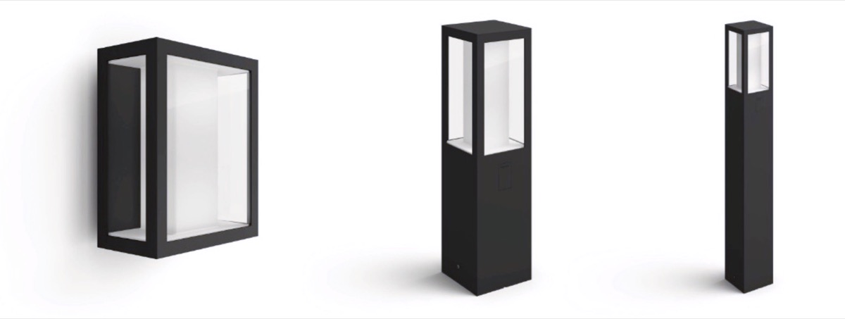 Philips Hue Impress, piantane e lampade da muro Smart per esterni