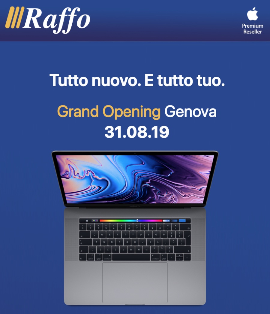 Raffo Store Genova festeggia con sconti fino al 50% e promozione Back to School
