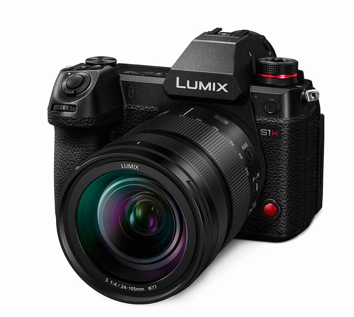 Panasonic, nuova Lumix S1H e nuove ottiche H-XA025 e S-E2470