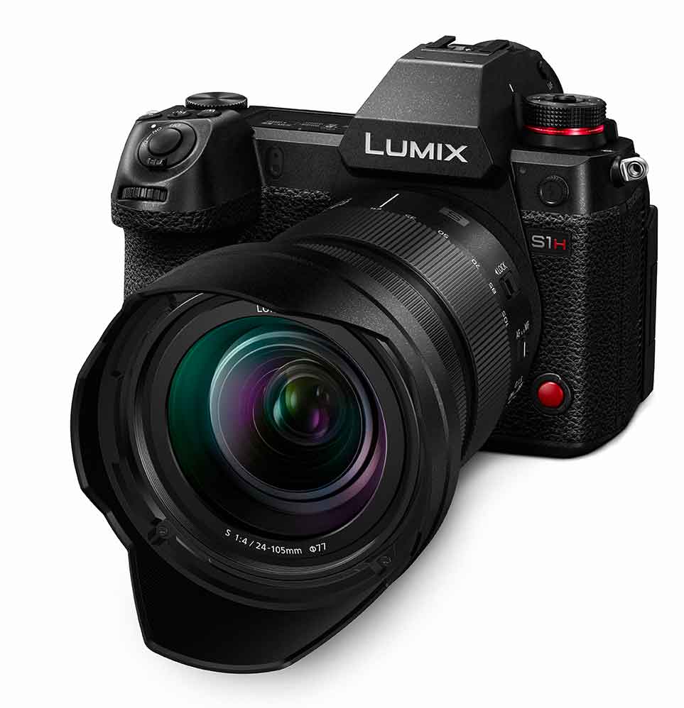 Panasonic, nuova Lumix S1H e nuove ottiche H-XA025 e S-E2470