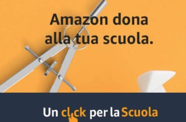 Un click per la Scuola, con Amazon ad ogni acquisto sostieni il tuo istituto