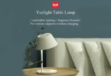 In sconto con coupon l’elegante Yeelight Star, la lampada da scrivania smart e minimale