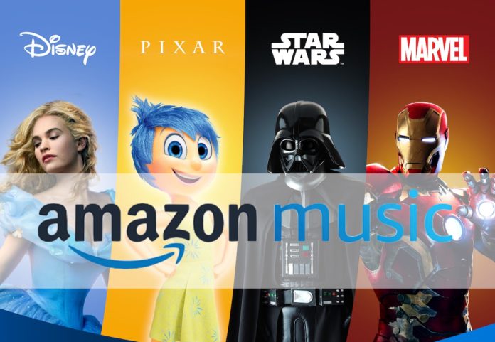 Le colonne sonore dei film Disney, Marvel e Star Wars arrivano su Amazon Music