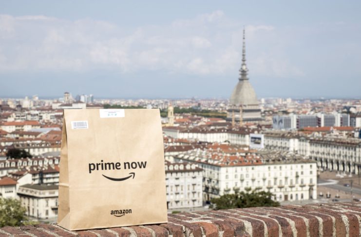 Amazon Prime Now sbarca a Torino per consegne entro due ore