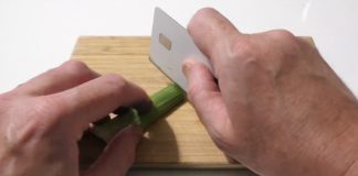 Affila Apple Card e la trasforma in un coltello