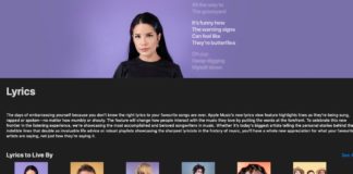 Apple Music lancia la serie di video “Lyrics to Live By”