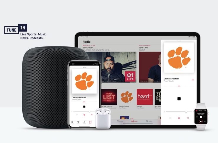 Apple e TuneIn portano oltre 100.000 stazioni radio su tutti i dispositivi con Siri