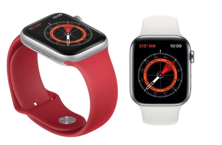 I magneti nei cinturini possono interferire con la bussola di Apple Watch Serie 5