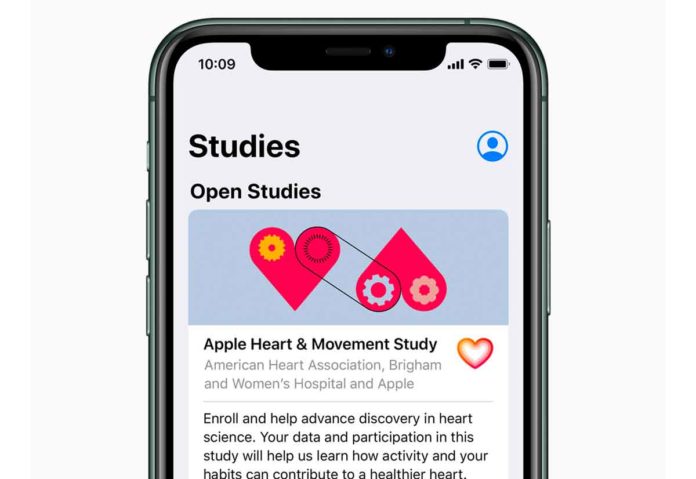 Apple ha annunciato tre innovativi studi sulla salute