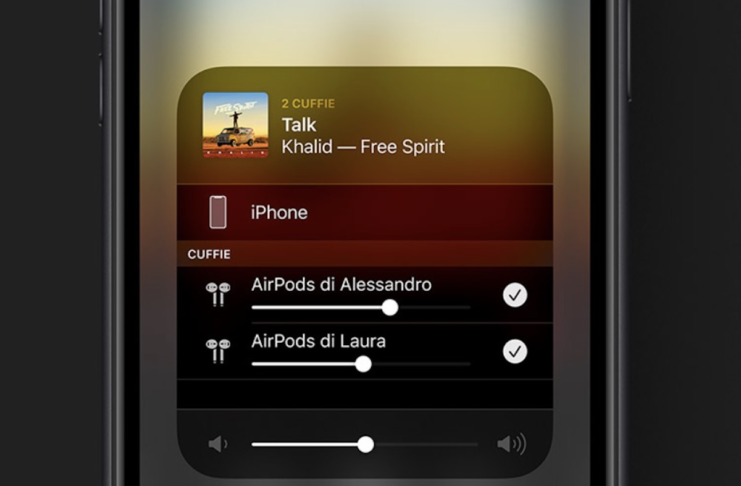 Con iOS 13 condivisione audio la musica si ascolta in due ma con limitazioni