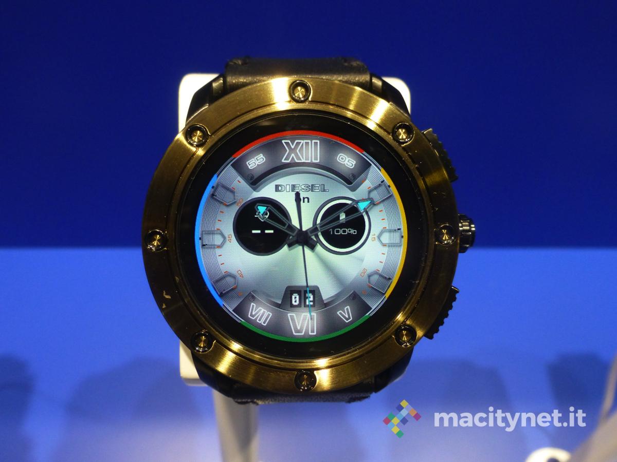 Diesel Axial, lo smartwatch ispirato al Brutalismo ad IFA 2019
