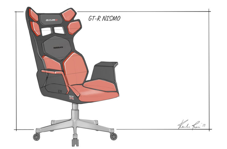 Da Nissan la sedia gaming ispirata alle auto sportive