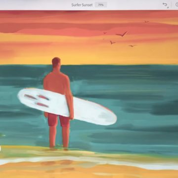 Disponibile Adobe Fresco, l’app per disegnare e colorare su iPad come con pennello, carta e tela