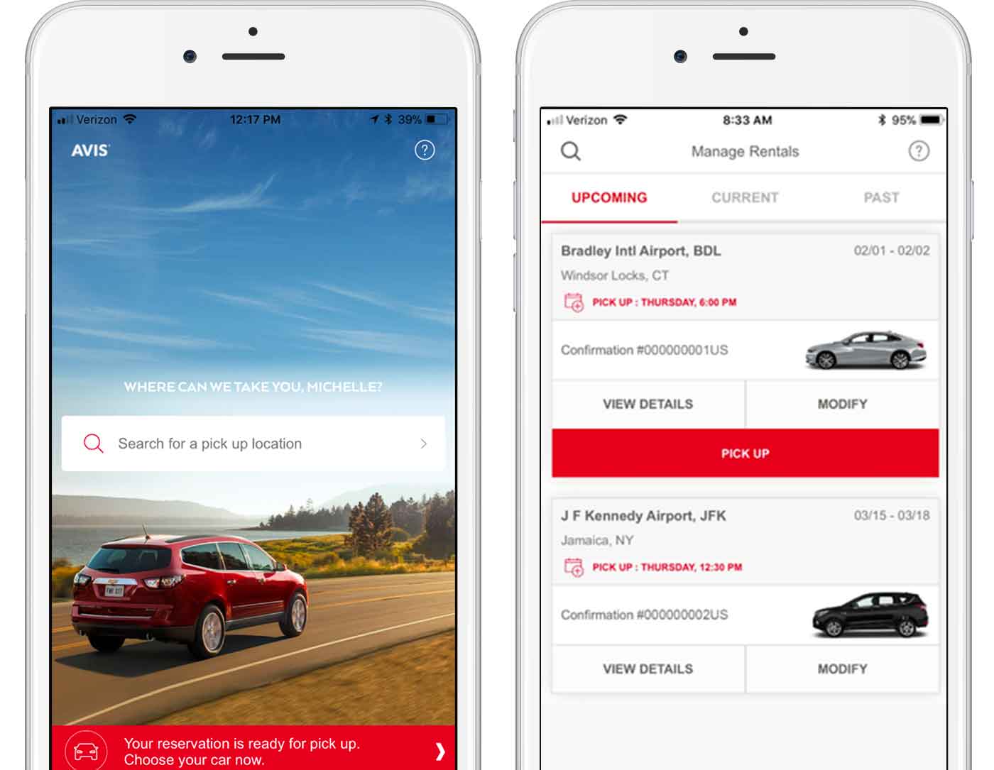 Il noleggio dei veicoli Avis semplificato da app e connettività a bordo