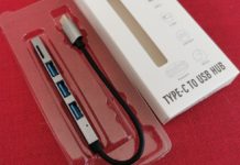 Recensione micro-hub USB-C GoComma con 3 prese USB e lettore microSD card a meno di 7 Euro da portare in tasca