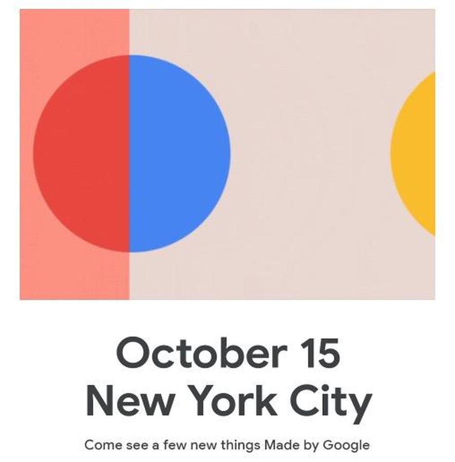 Google Pixel 4 arriva il 15 ottobre