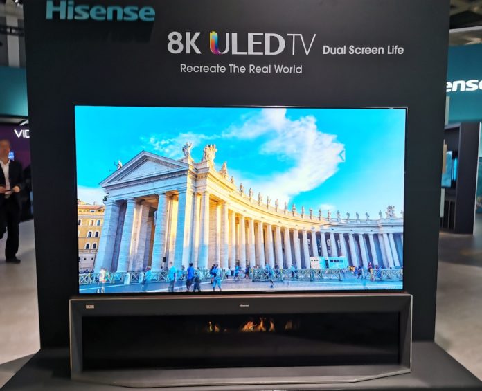 Hisense a IFA 2019 con 85U9E, la TV in 8K
