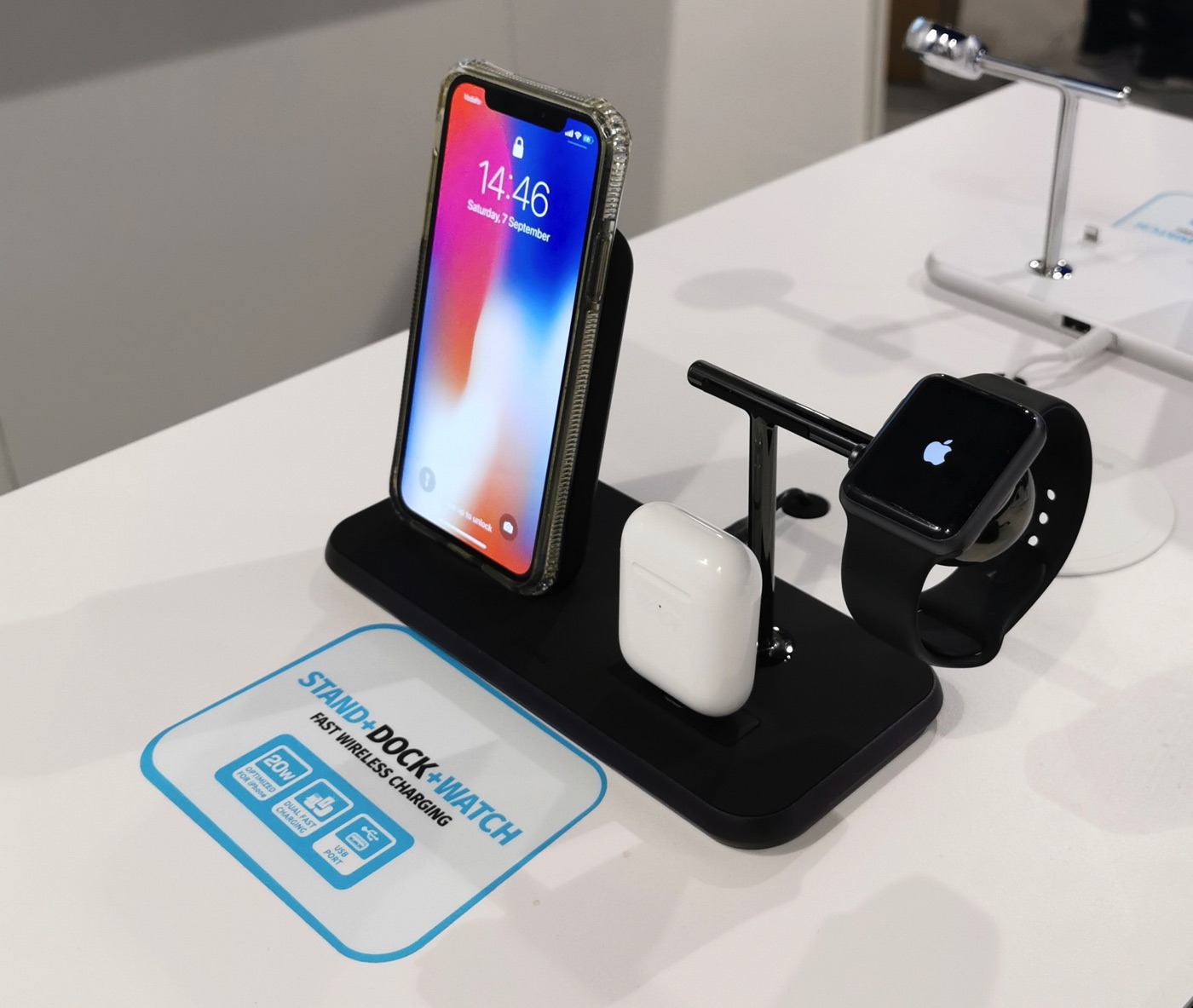 Caricatori wireless Zens per iPhone, Airpods, Apple Watch a 16 bobine o con Lightning a IFA 2019