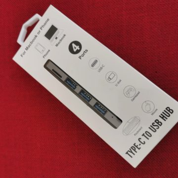 Recensione micro-hub USB-C GoComma con 3 prese USB e lettore microSD card a meno di 7 Euro da portare in tasca