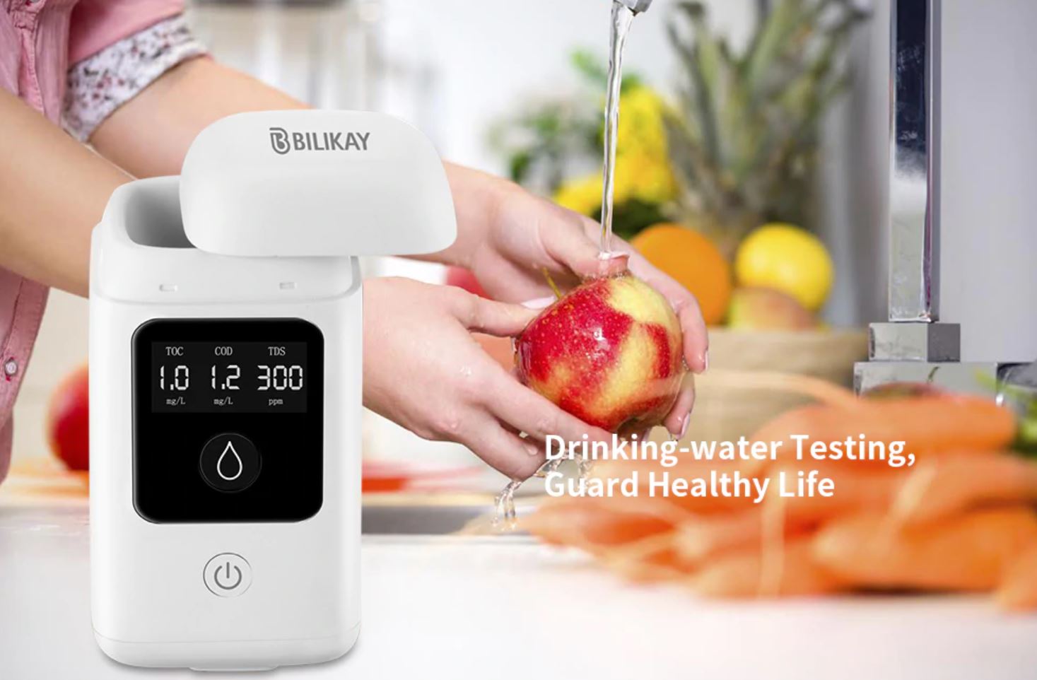 Bilikay W1 Pro, il rilevatore di qualità dell’acqua in offerta a 39 euro