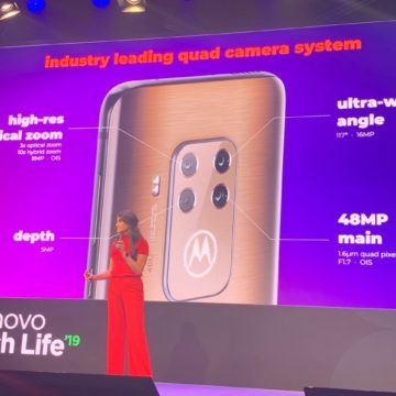 A IFA 2019 Motorola One Zoom, lo smartphone con quattro camere e sensore da 48 MP