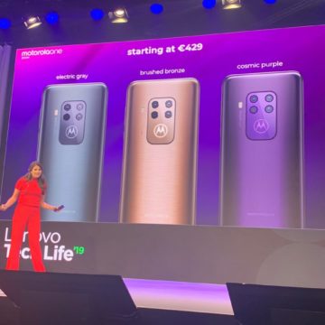 A IFA 2019 Motorola One Zoom, lo smartphone con quattro camere e sensore da 48 MP