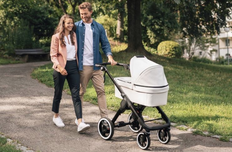 Il passeggino diventa elettrico con Bosh: un aiuto per passeggiare col bebè