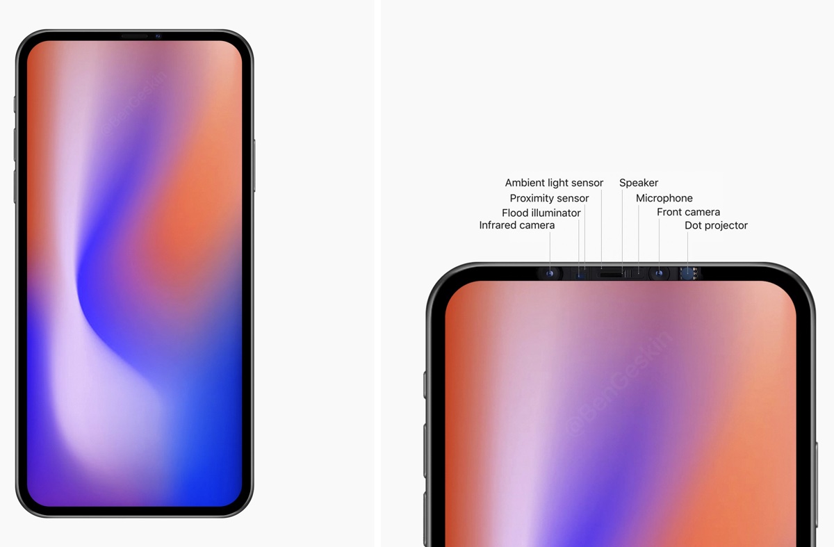 Apple ha creato un prototipo di iPhone 2020 senza notch Apple ha creato un prototipo di iPhone 2020 senza notch