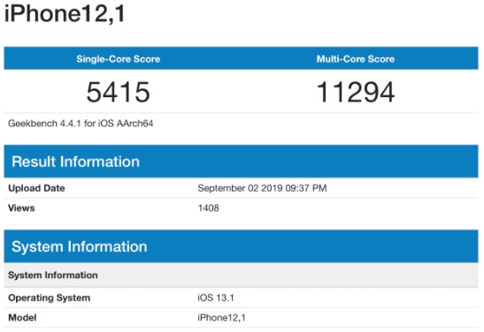 RAM iPhone 11, i primi test confermano 1GB in più rispetto ad iPhone XR