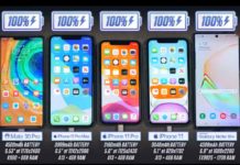 Nei test sulla durata della batteria Phone 11 Pro Max batte Huawei Mate 30 Pro e Galaxy Note 10+