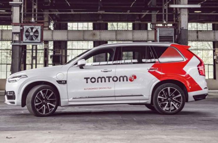 TomTom lancia una sua flotta di veicoli a guida autonoma per creare mappe in alta risoluzione