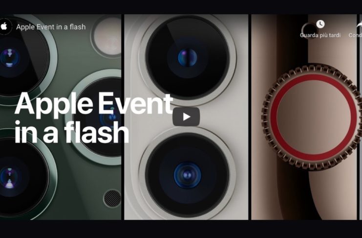 Ecco come rivedere il video completo del keynote di Apple del 10 settembre
