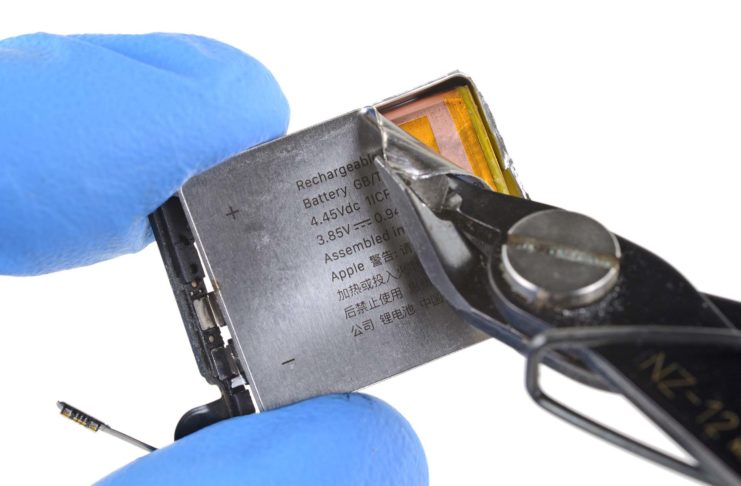 Apple Watch 5 da 40mm ha la batteria del futuro Apple