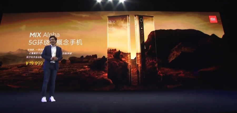 Xiaomi Mi Mix Alpha è l’Android impossibile con schermo surround