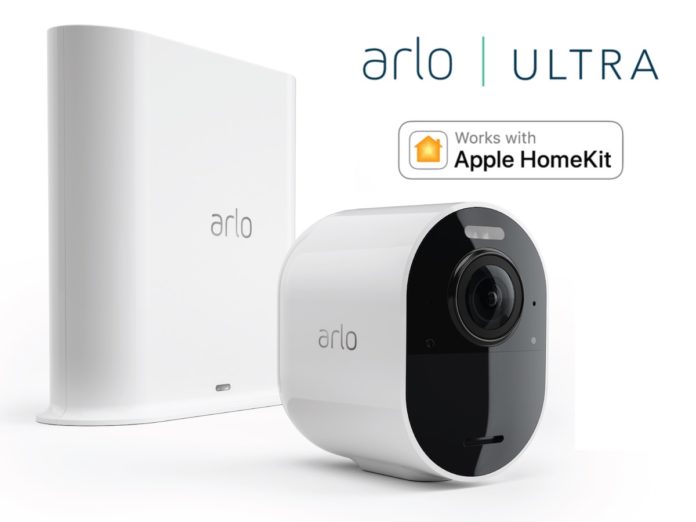 Arlo Ultra ora è compatibile Homekit: 4K HDR, illuminazione notturna con visione a colori