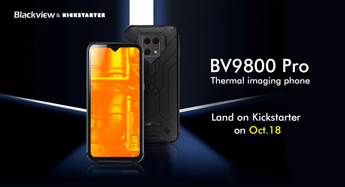 Blackview BV9800 e BV9800 Pro, ecco come provare in anteprima lo smartphone con camera termica