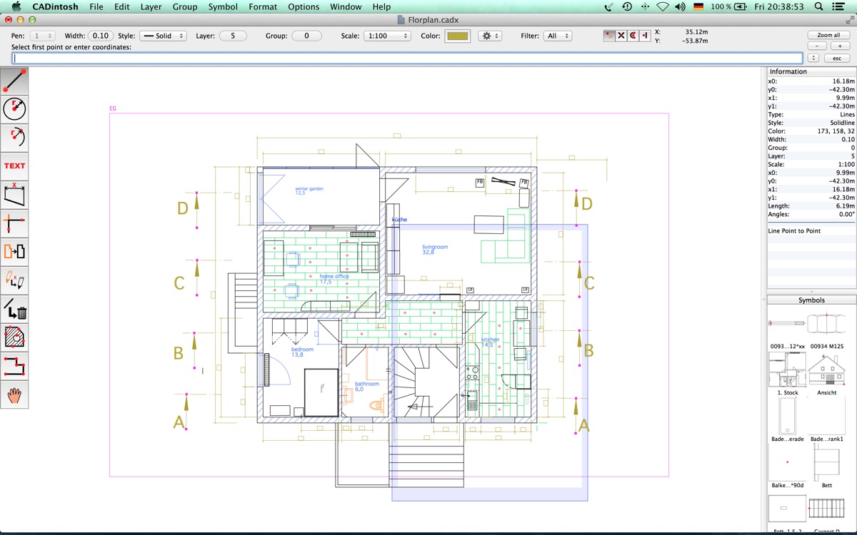 CADintosh 8.5 per Mac ora esporta in DWG CADintosh 8.5 per Mac ora esporta in DWG