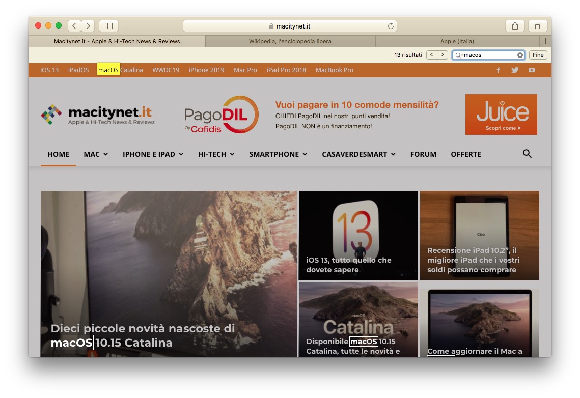 Altri 10 trucchi per lavorare meglio con Safari