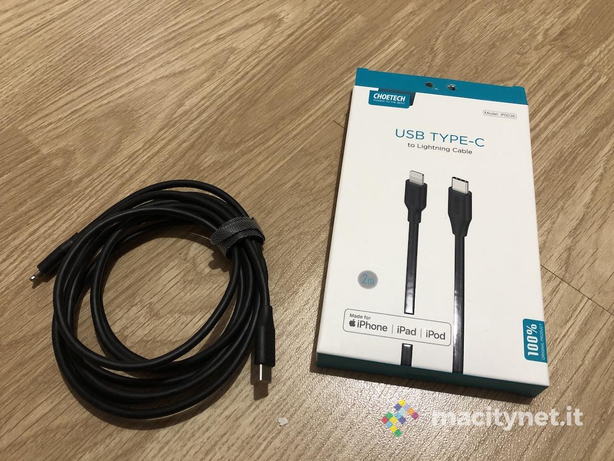 In prova caricatore e cavo Lightning Choetech, come velocizzare la ricarica di iPhone In prova caricatore e cavo Lightning Choetech, come velocizzare la ricarica di iPhone
