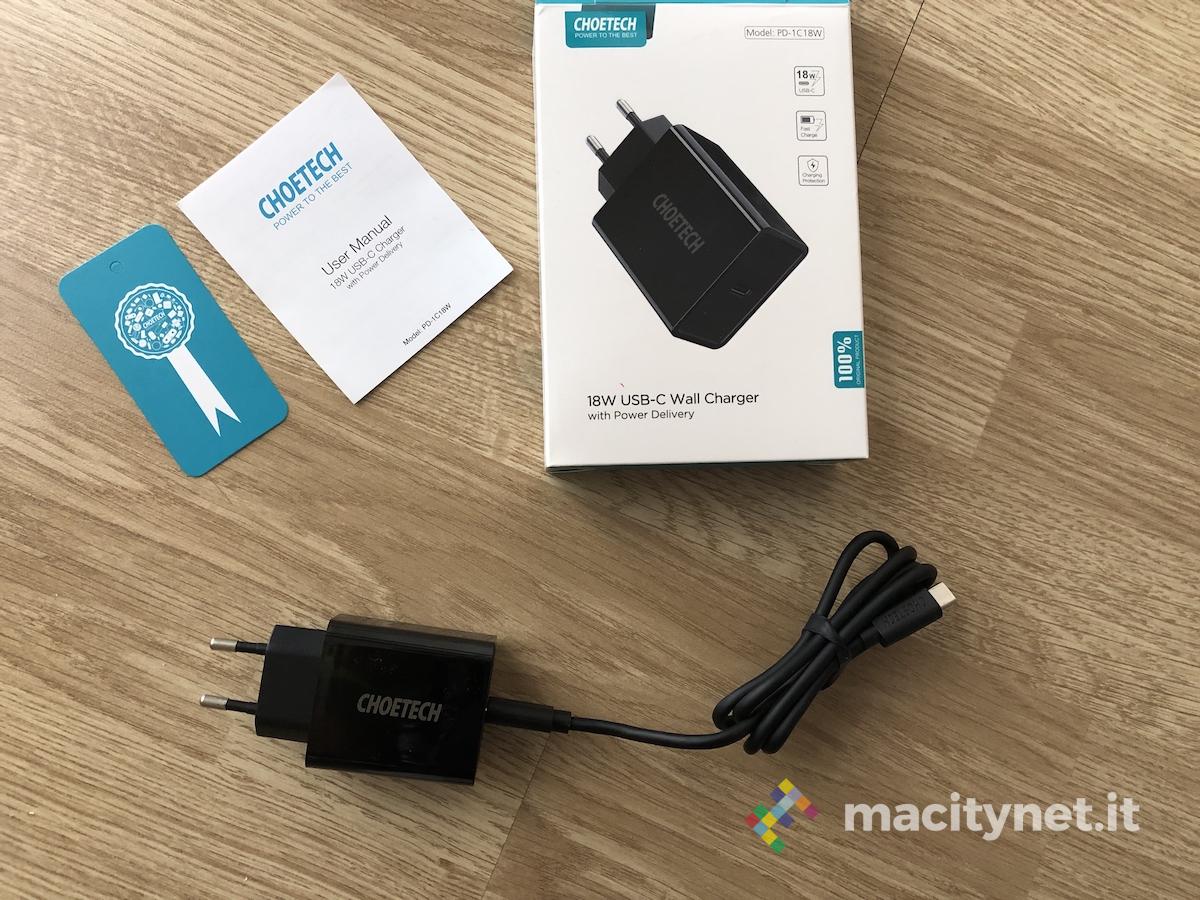 In prova caricatore e cavo Lightning Choetech, come velocizzare la ricarica di iPhone In prova caricatore e cavo Lightning Choetech, come velocizzare la ricarica di iPhone