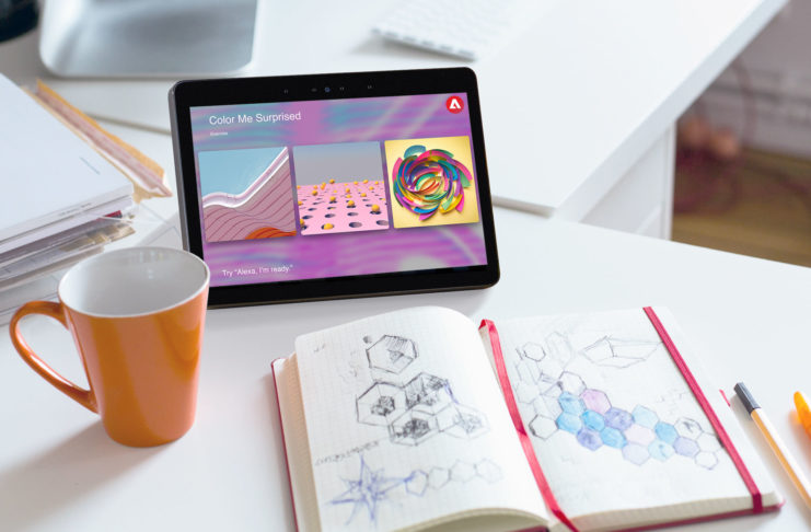 Ecco come Alexa vi fa superare il blocco creativo grazie ad Adobe Inspiration Engine