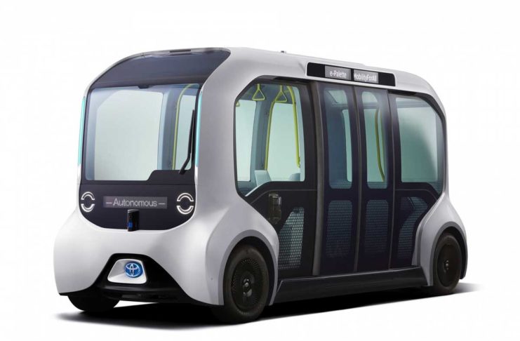 L’e-Palette di Toyota per la mobilità degli atleti a Tokyo 2020