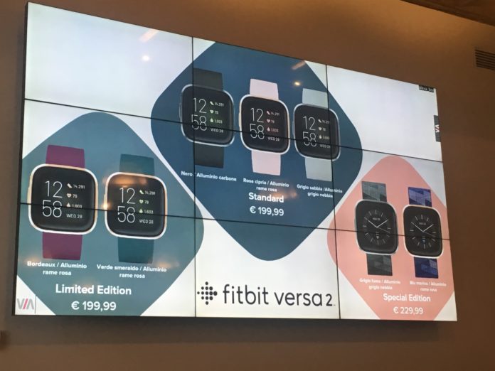 Fitbit presenta Versa 2 in italia, è l’ora di Alexa